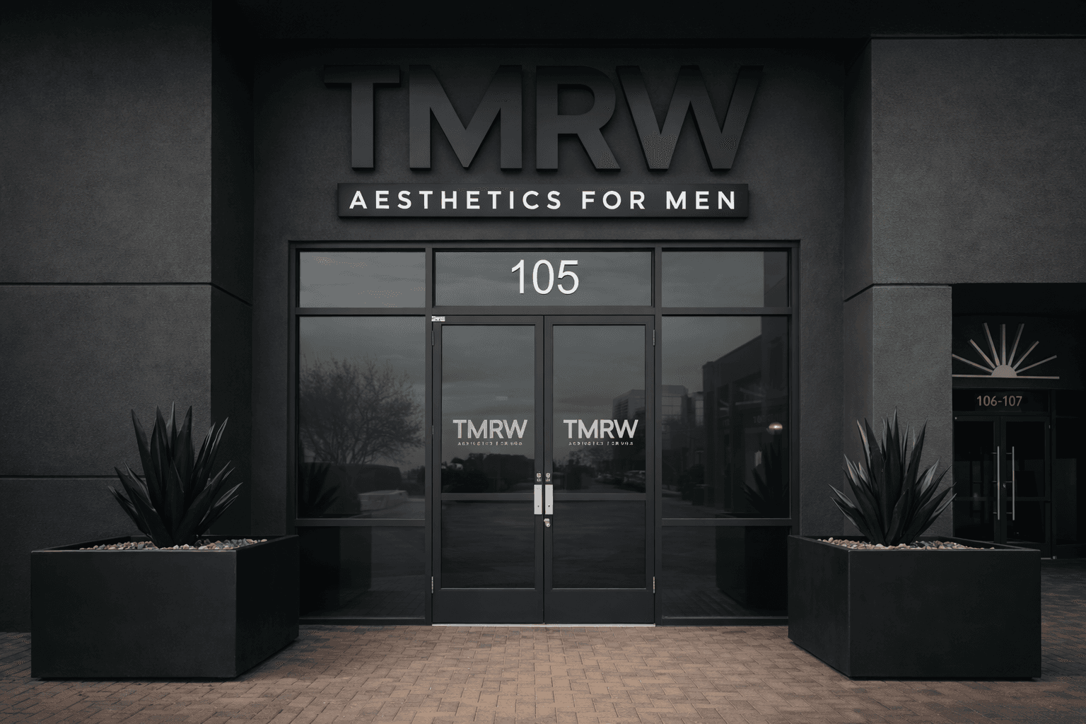 TMRW Aesthetics for Men - Clinical precision